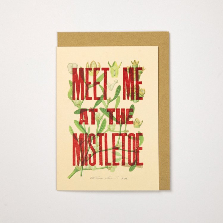 Meet Me At The Mistletoe Card