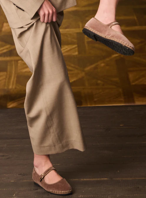 Alcmena Mary Jane Shoes - Light Brown