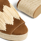 Eleo Sandals - Tan Suede