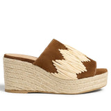 Eleo Sandals - Tan Suede