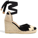 Cande Espadrilles - 9cm - Black