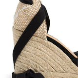 Cande Espadrilles - 9cm - Black