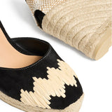 Cande Espadrilles - 9cm - Black