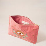 Celestial Eye Everyday Pouch - Coral