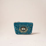 Celestial Eye Coin Purse - Rich Blue