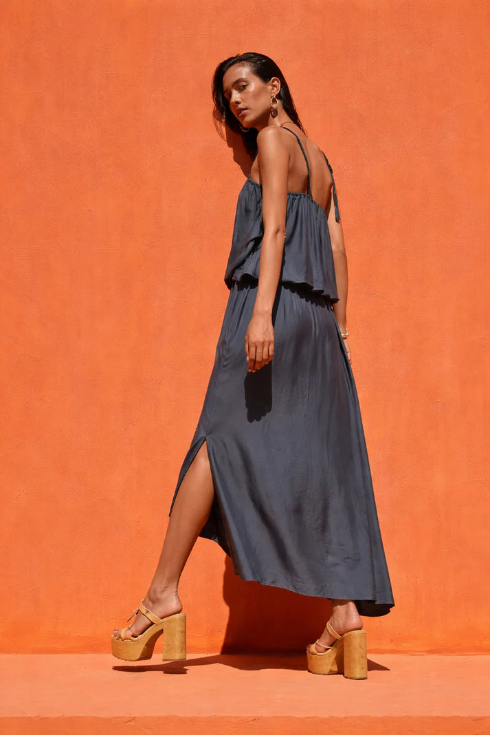 N261 Dress - Dark Grey