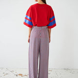 Irena Trousers - Red Checks