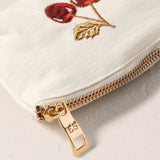 Cherries Coin Purse - Cream