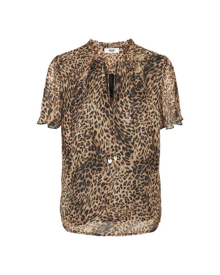 Christina Shirt - Black Leo