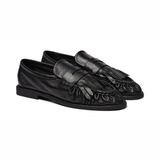 PAElmira Fringle Loafers - Black