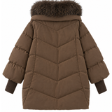 DLB 394F Puffer Jacket - Brown