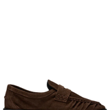 Elmira Suede Loafer - Brown