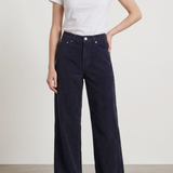 Jude Cord Trousers - Navy