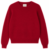 Distressed Crew - Dull Red