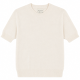 Distressed T-shirt - Limestone