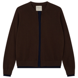 Double Trim Cardigan - Pluto/Navy
