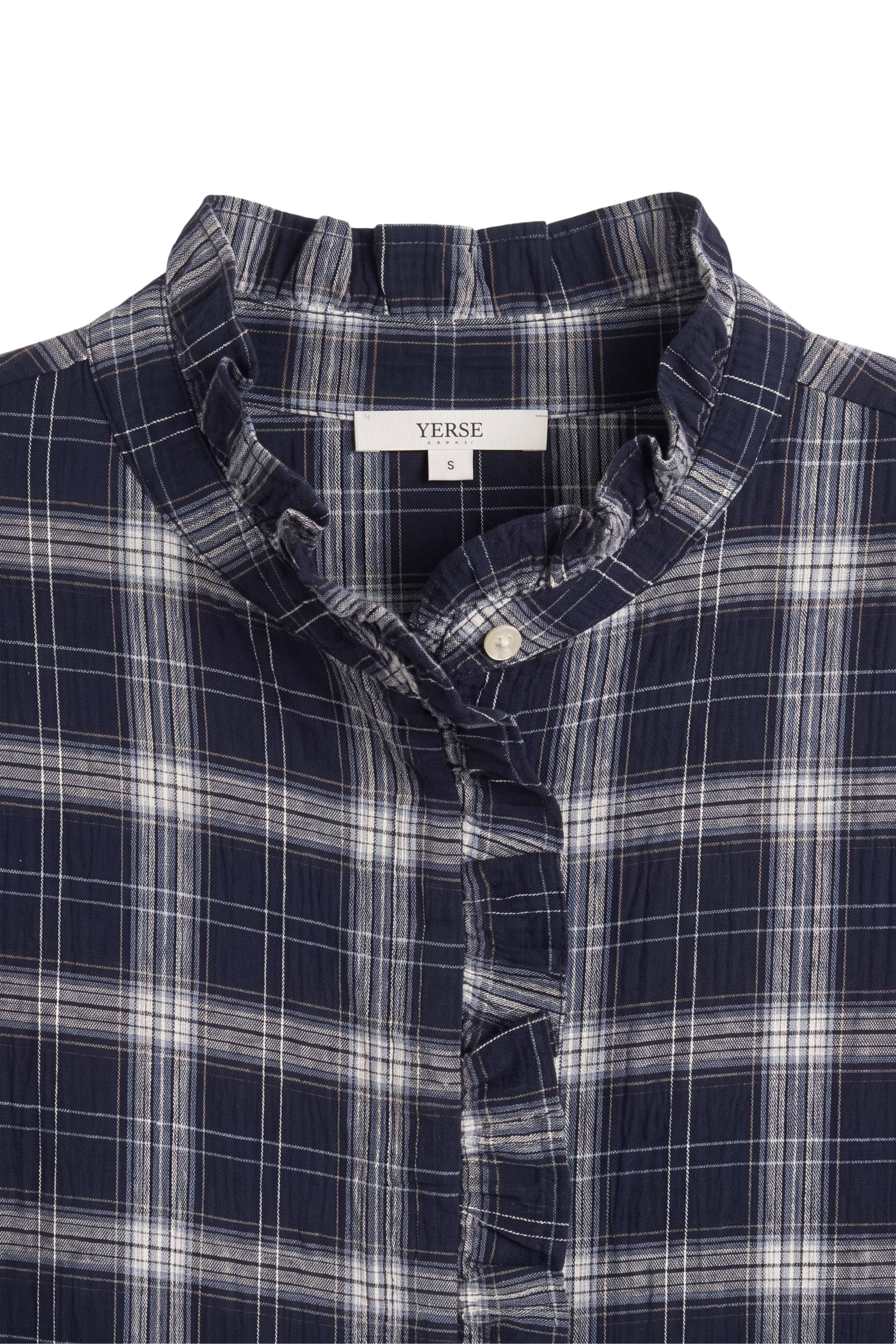 Mausi 45 Shirt - Navy Checks