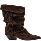 PAGale Boots - Brown Suede