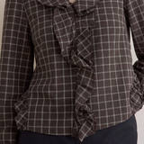 Kitkat 45 Blouse - Chocolate
