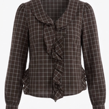 Kitkat 45 Blouse - Chocolate