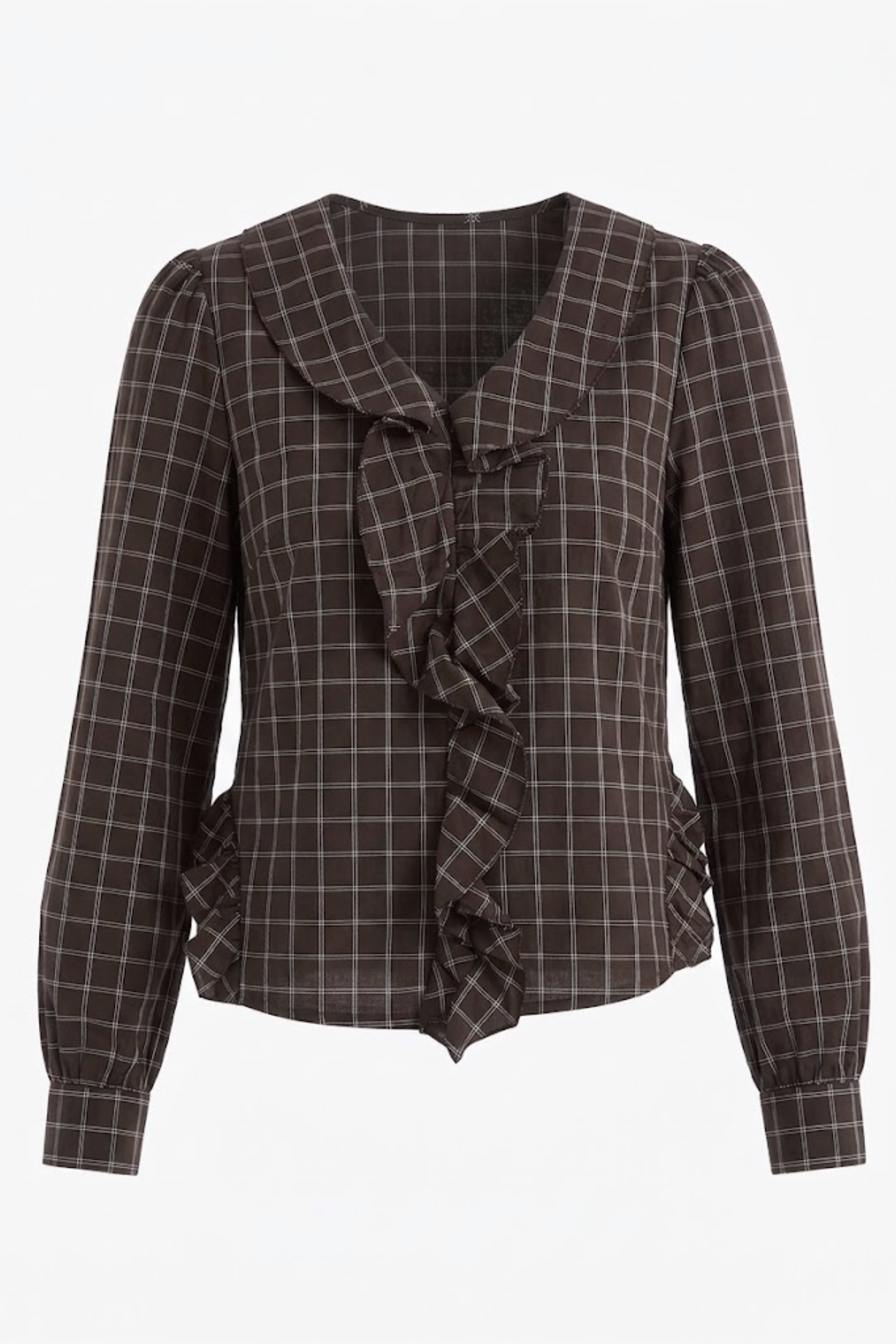 Kitkat 45 Blouse - Chocolate