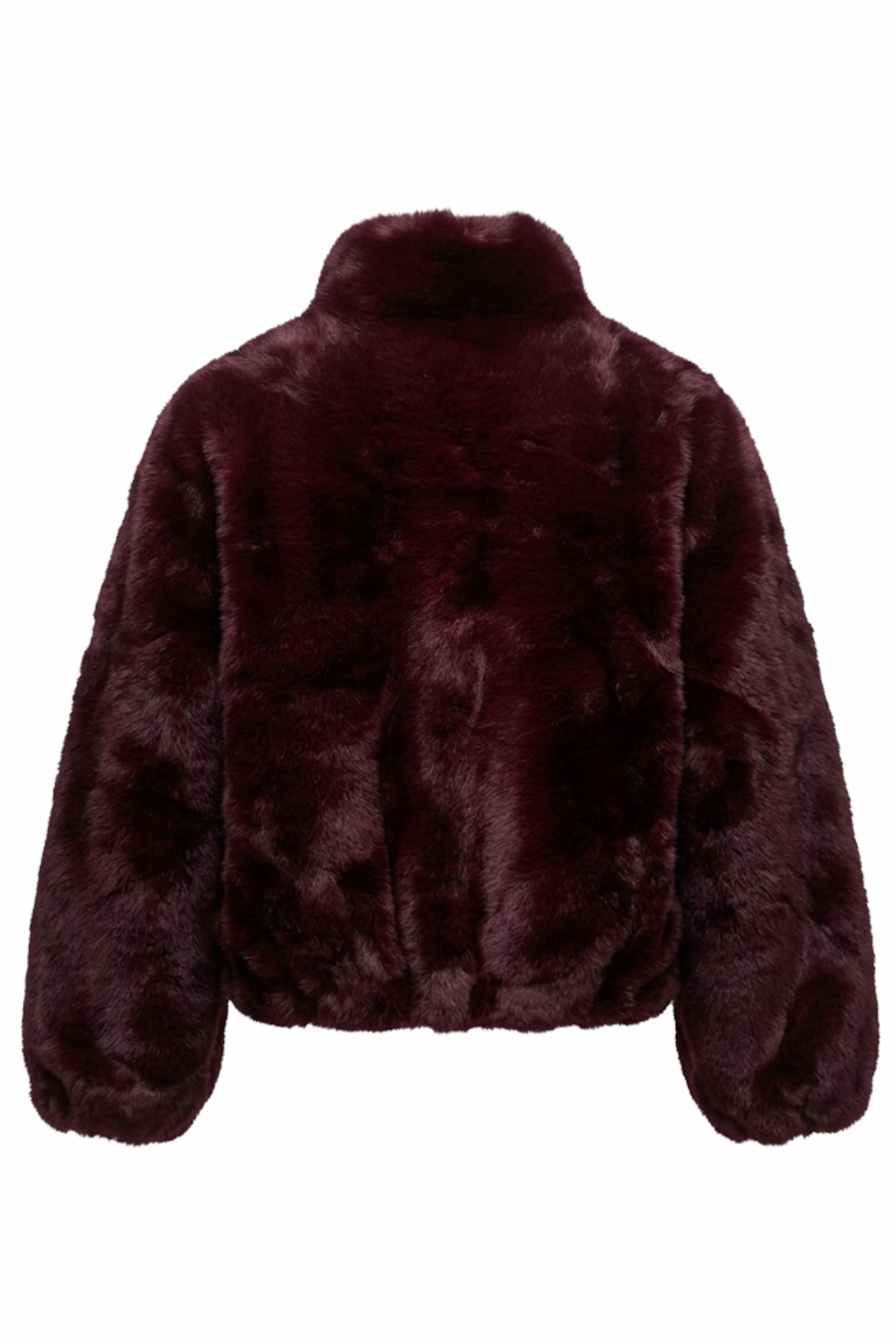 Sammy Faux Fur Jacket - Plum