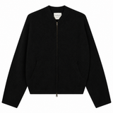 Batwing Zip Up - Black