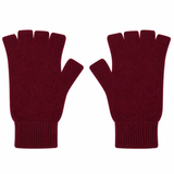 Fingerless Gloves - Cherry Lacquer