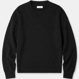RWLaica Cashmere V-neck Jumper - Black
