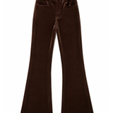 Corrie's Bravado Kick Flare Trousers - Brown