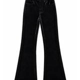 Corrie's Bravado Kick Flare Trousers - Black