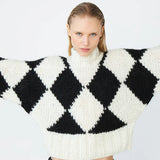 Erica Diamond Jumper - Black