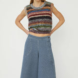 Cooper Knit Vest - Dark Multi