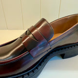 Nayeli Patent Loafer - Bordeaux