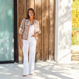 Della Jacket - Rust/Khaki