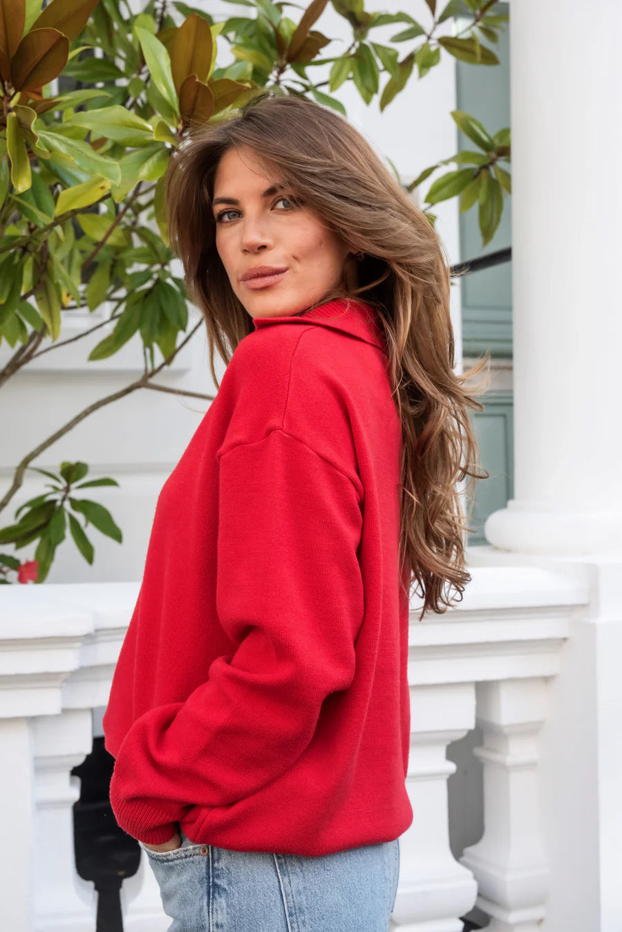 Cole Jumper - Red