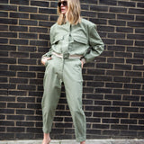 Alicia Trousers - Khaki