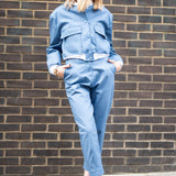 Alicia Trousers - Denim Blue