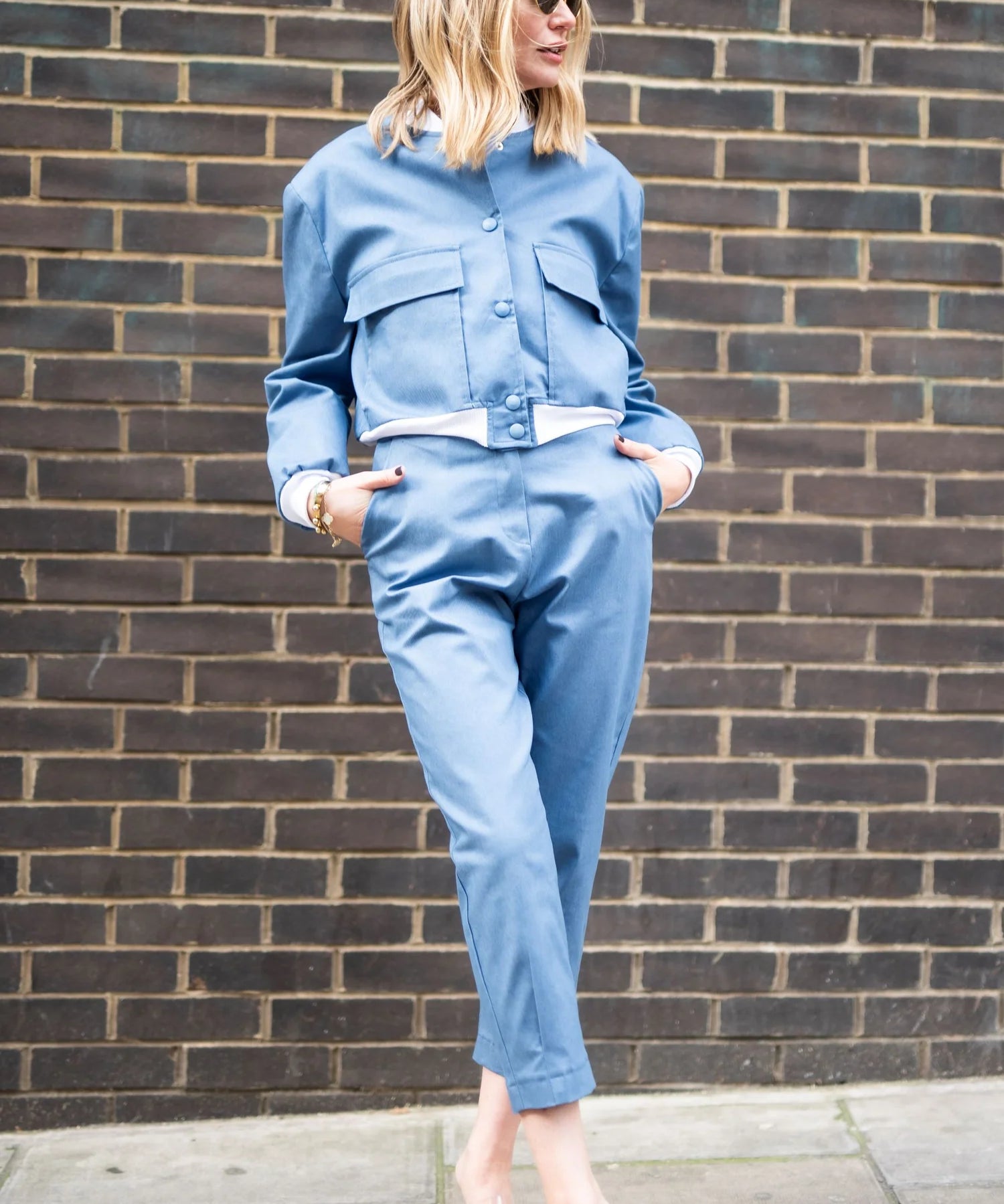 Alicia Trousers - Denim Blue