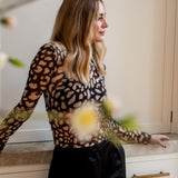 Cici Top - Animal Print