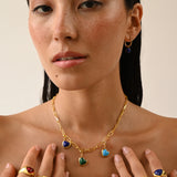 Lovers Signet Ring - Lapis