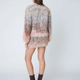 Fuzzy Cardigan - Twilight