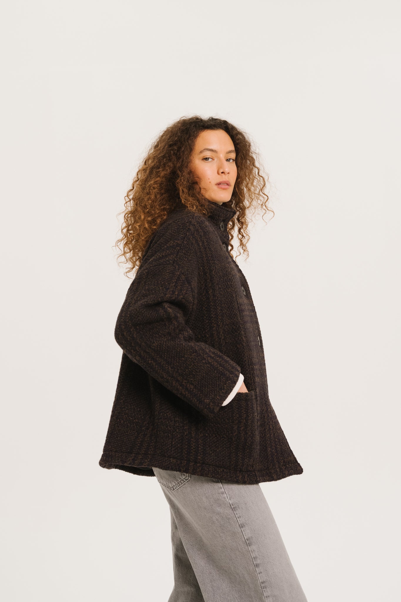 Daphne Galles Jacket - Brown