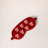Dazzling Bows Eye Mask - Rouge