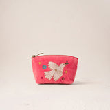 Doves Of Peace Coin Purse - Spiced Coral