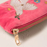 Doves Of Peace Coin Purse - Spiced Coral