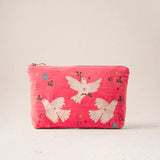 Doves Of Peace Everyday Pouch - Spiced Coral
