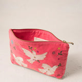 Doves Of Peace Everyday Pouch - Spiced Coral