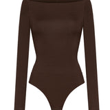 Drunk In Love Bodysuit - Brown