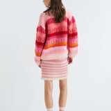 Edda Cardigan - Super Pink